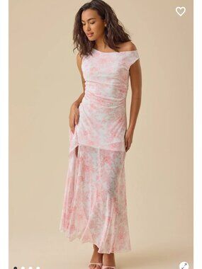 NWT Altar'd State Samara Mesh Maxi Dress